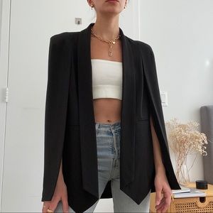 Vintage blazer with sleeve openings